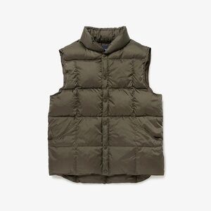 Lands’ End Men's Medium Green Puffer Vest